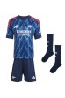 Arsenal Piero Hincapie #5 Jalkapallovaatteet Lasten Vieraspeliasu 2025-26 Lyhythihainen (+ Lyhyet housut)